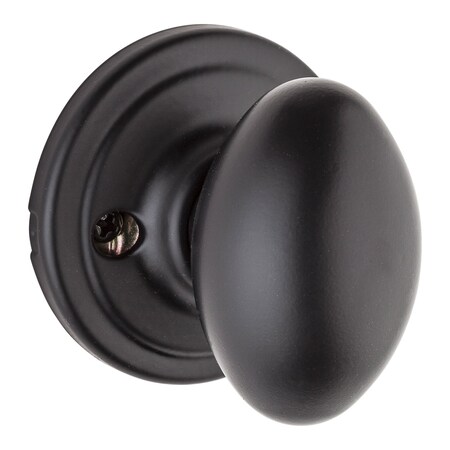 Kwikset Laurel Half Dummy Knob, Iron Black 788L-514GC